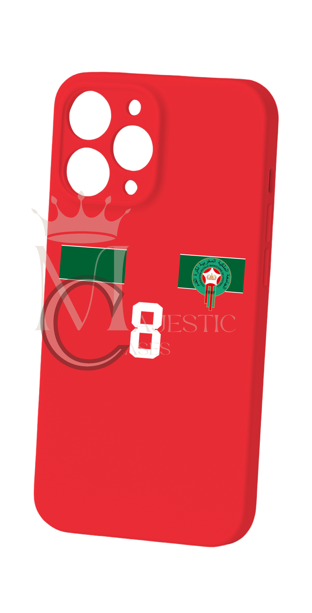 MOROCCO WC ‘22 Red Case | Majestic Cases