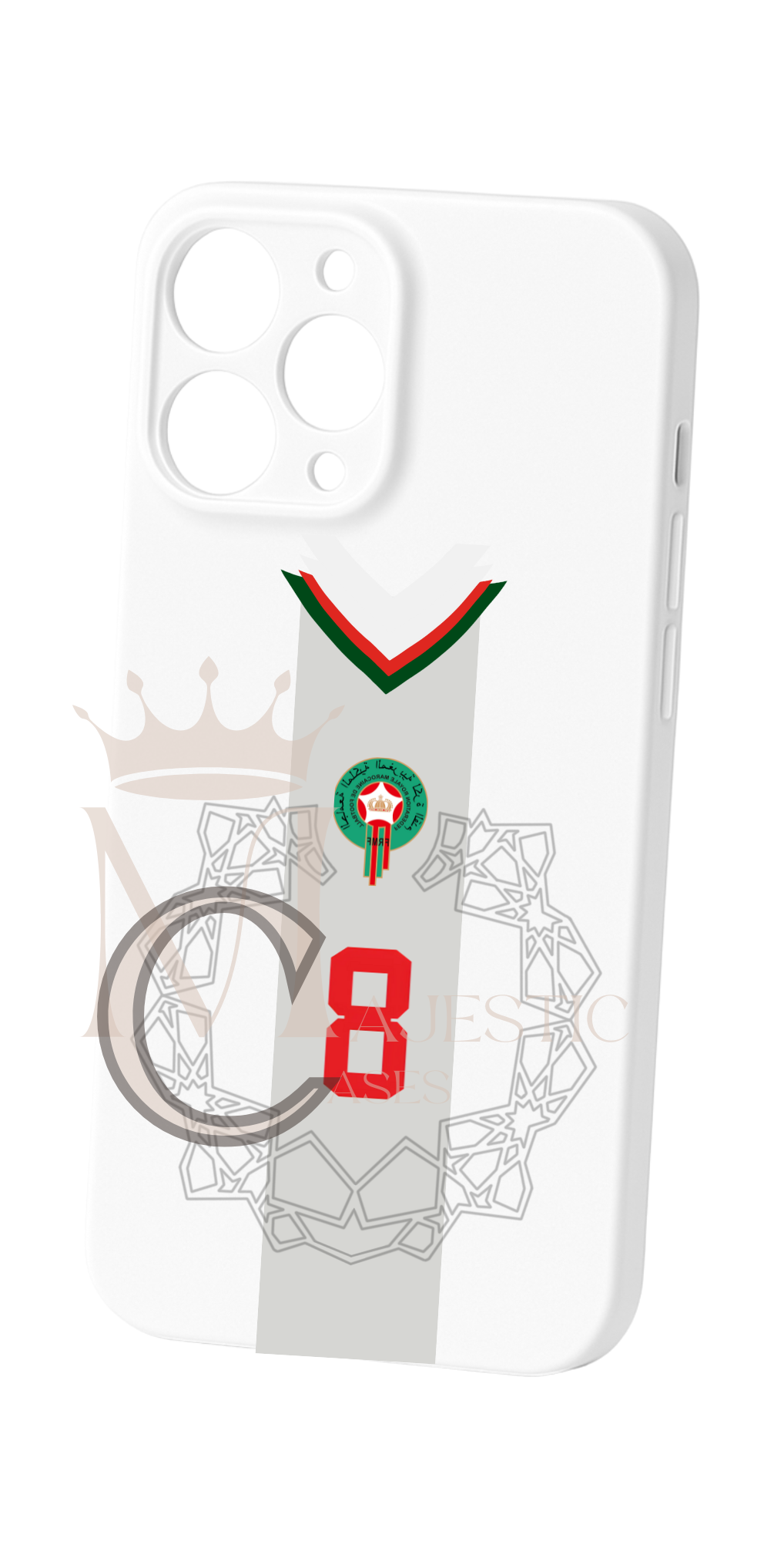 MOROCCO WC ‘22 White Case | Majestic Cases