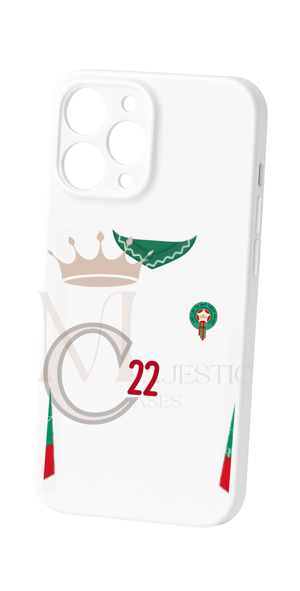 MOROCCO ‘25 White Case | Majestic Cases