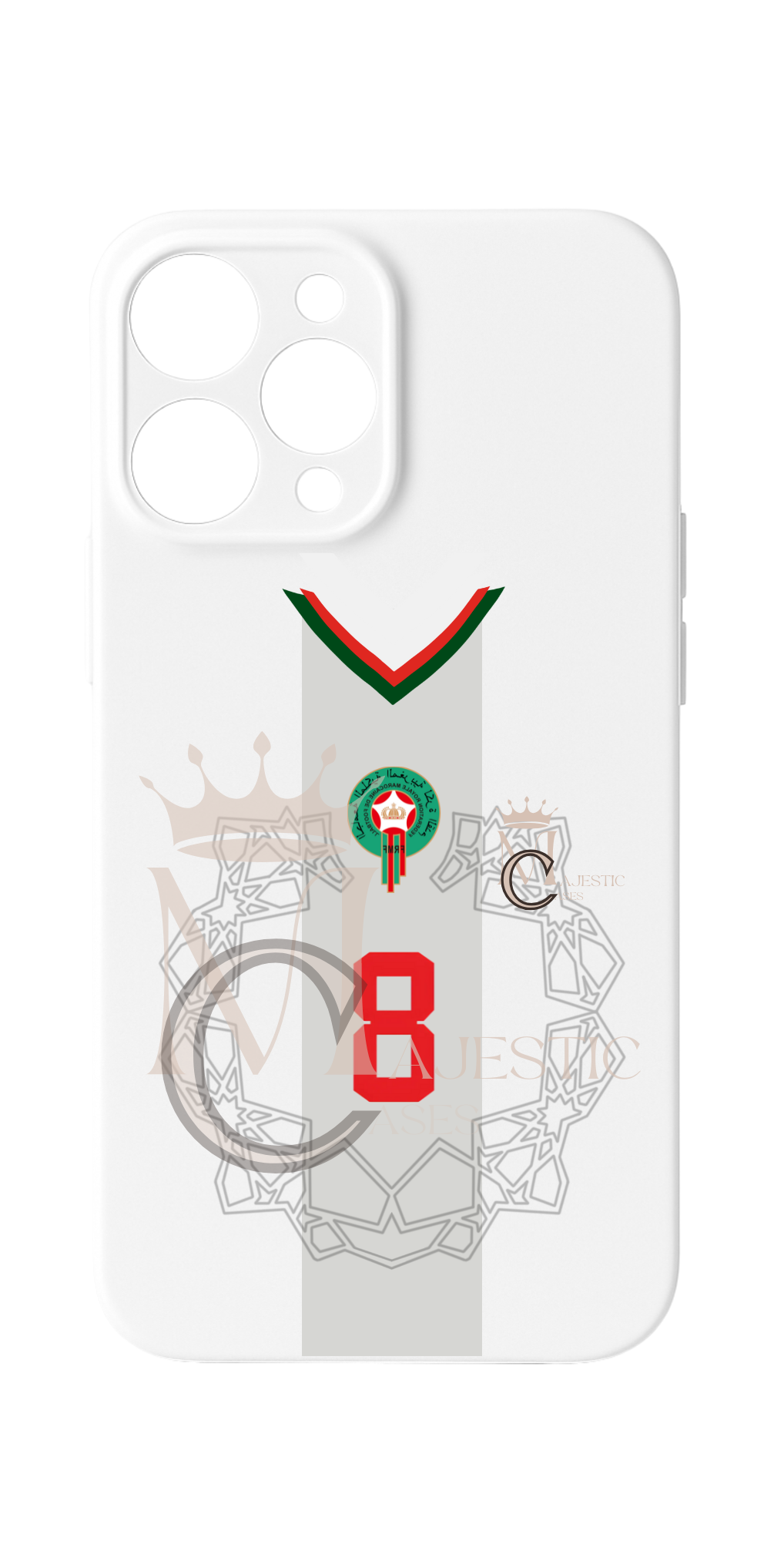 MOROCCO WC ‘22 White Case |  Majestic Cases