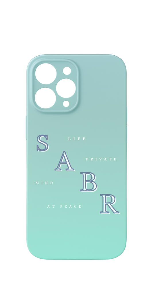 SABR Case Ocean Mint |  Majestic Cases  | iPhone
