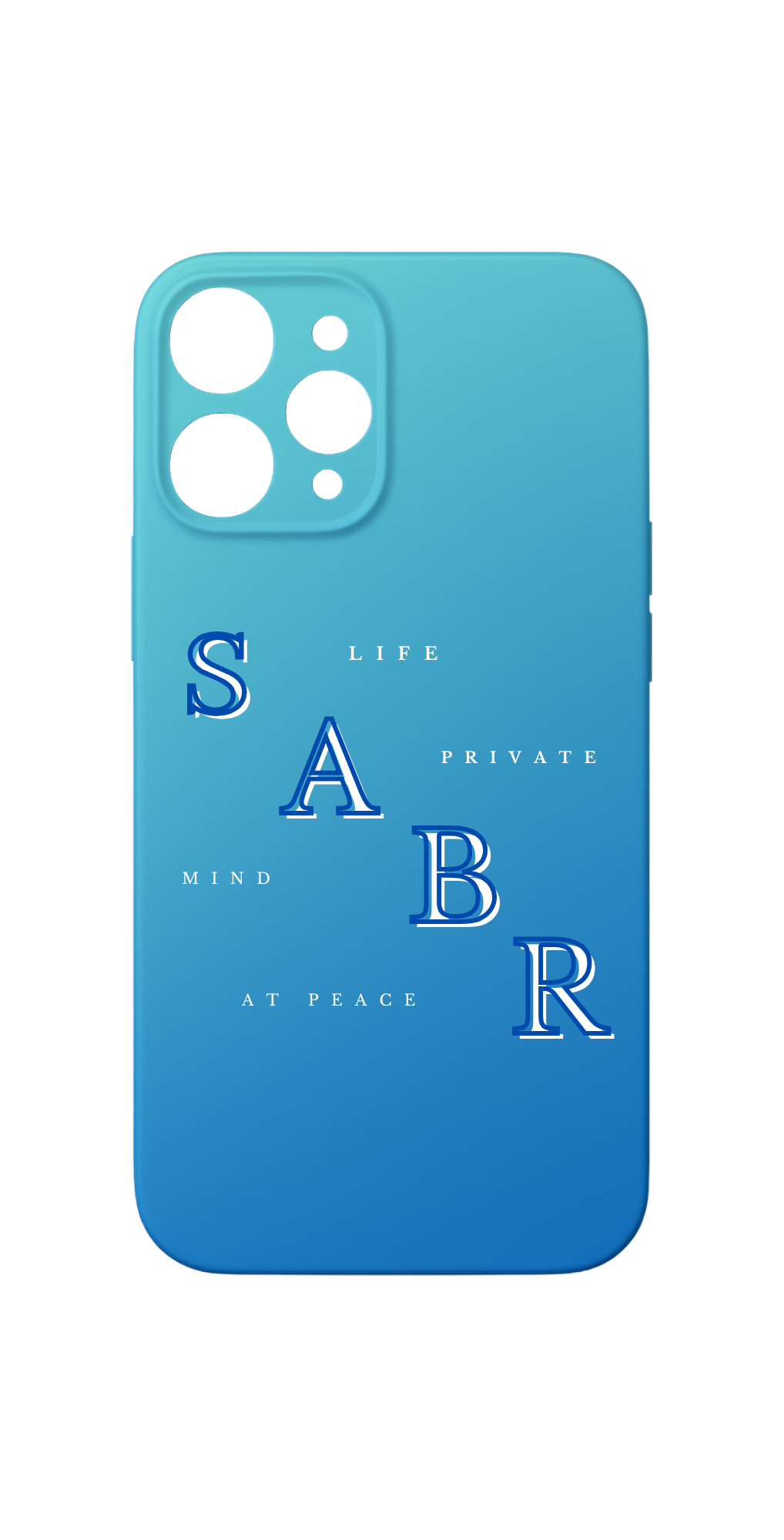 SABR Case Aqua Horizon |  Majestic Cases  | iPhone