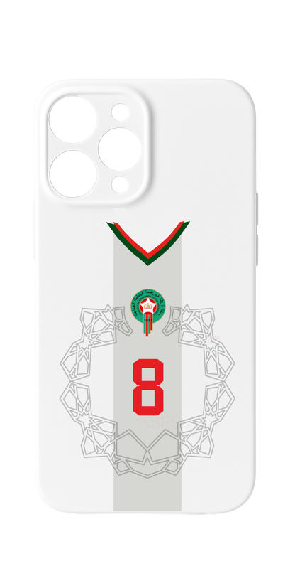 MOROCCO WC ‘22 White Case |  Majestic Cases  | iPhone