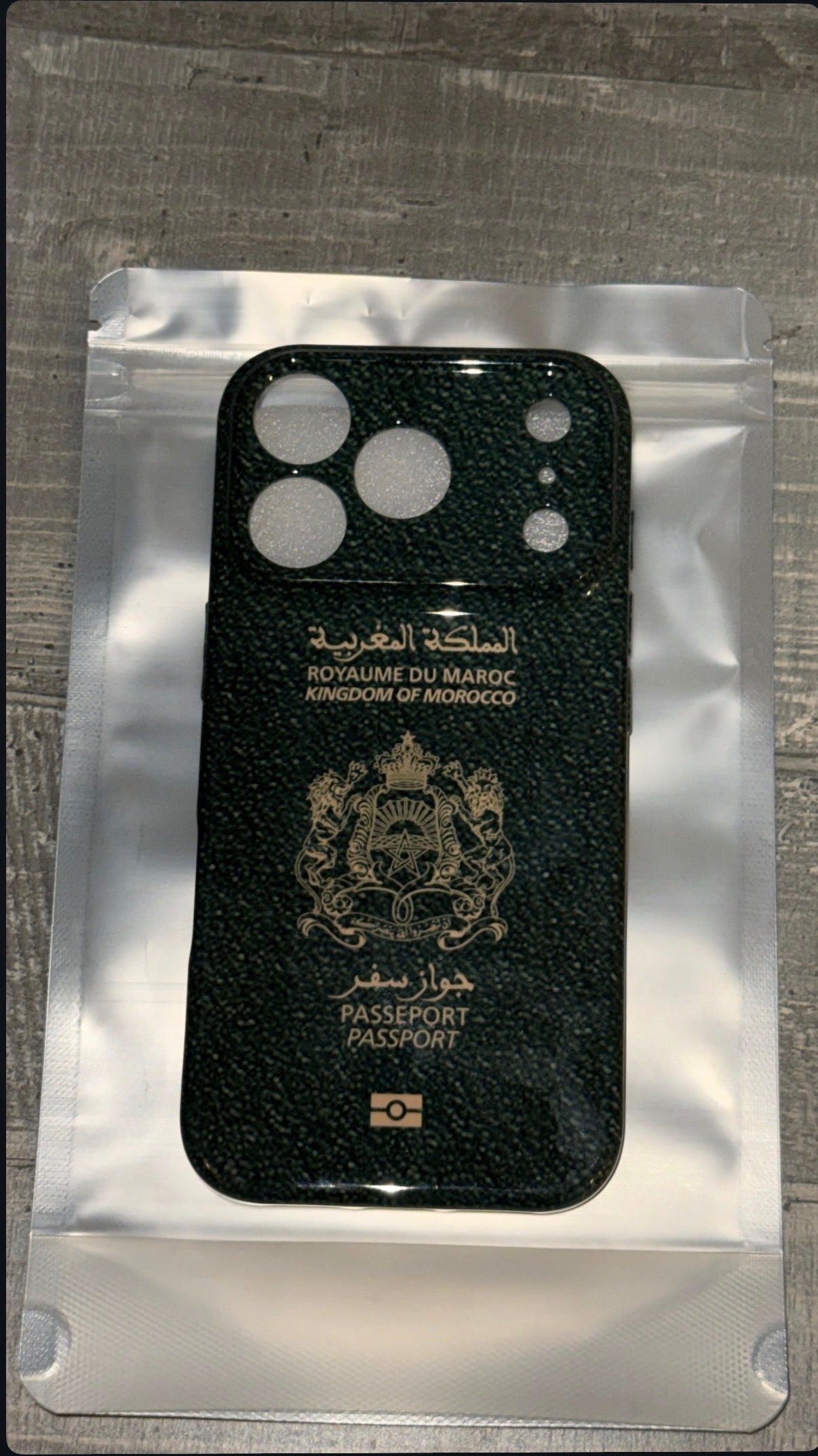 Moroccan Passport Case |  Majestic Cases  | iPhone